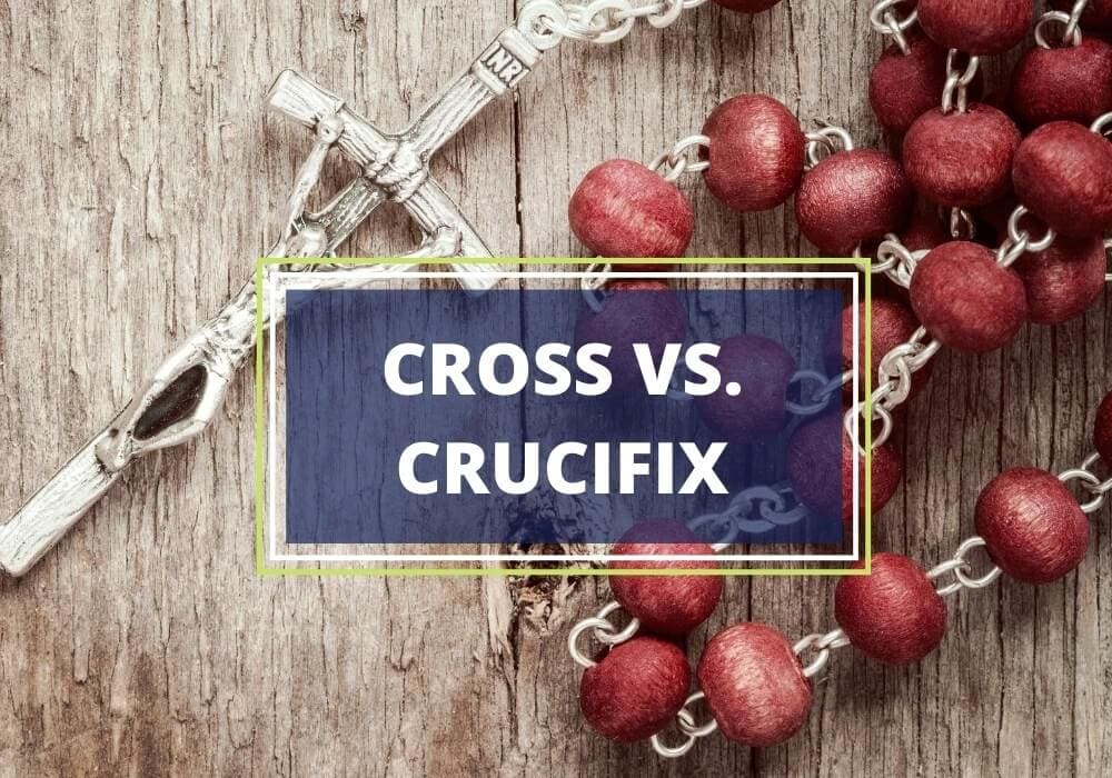 Cross vs crucifix