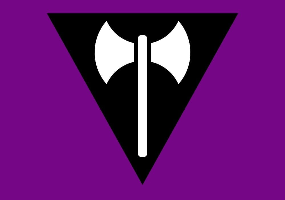 labrys flag lesbian
