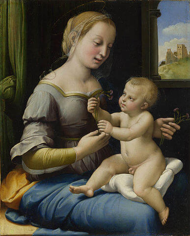 Madonna of the Pinks