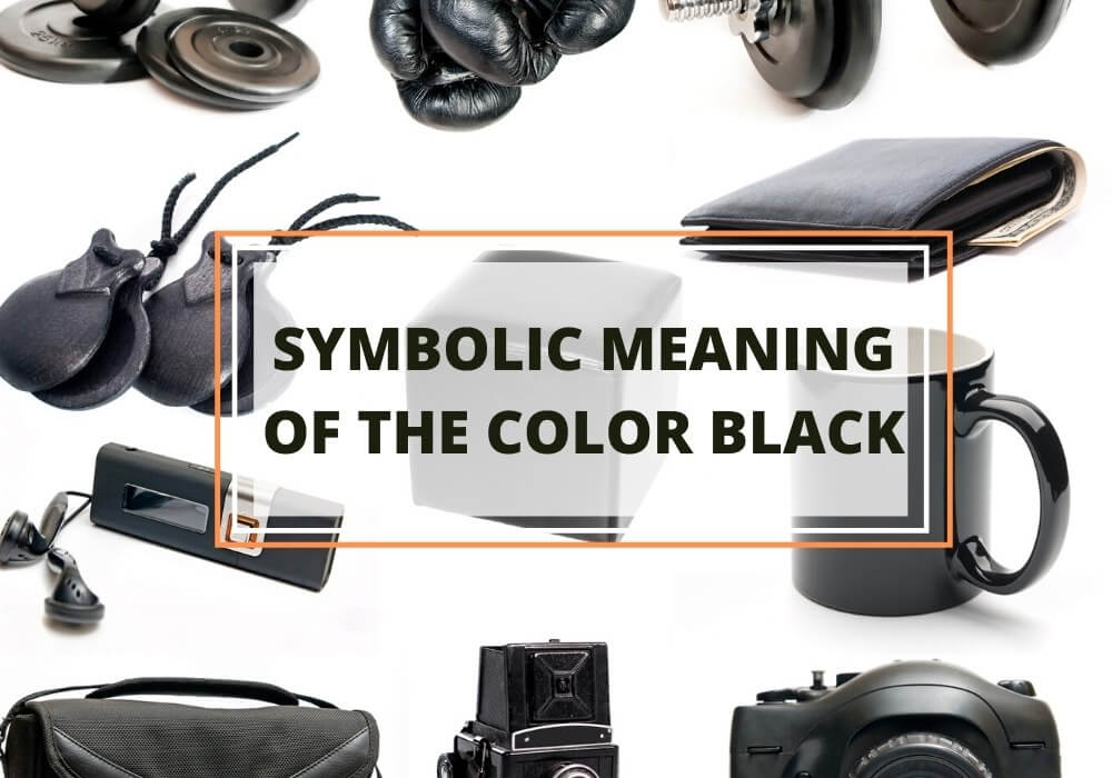 Symbolism of color black