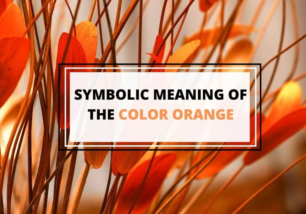 Symbolism of orange color