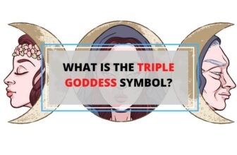 Triple goddess symbol