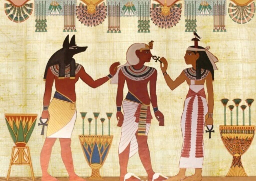 Use of brown ancient Egypt