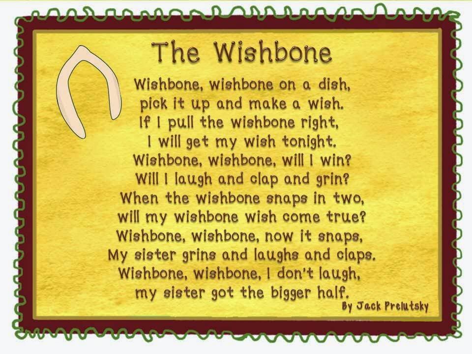Wishbone poem