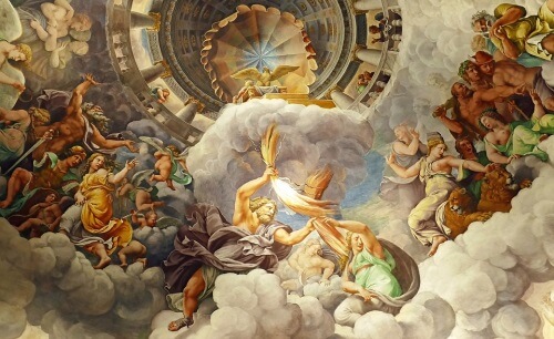 Zeus painting