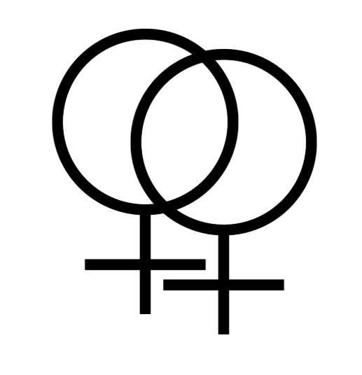 Double female symbol