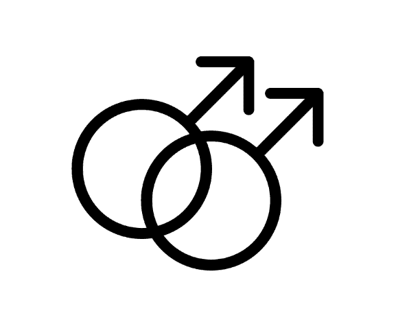 Double male symbol
