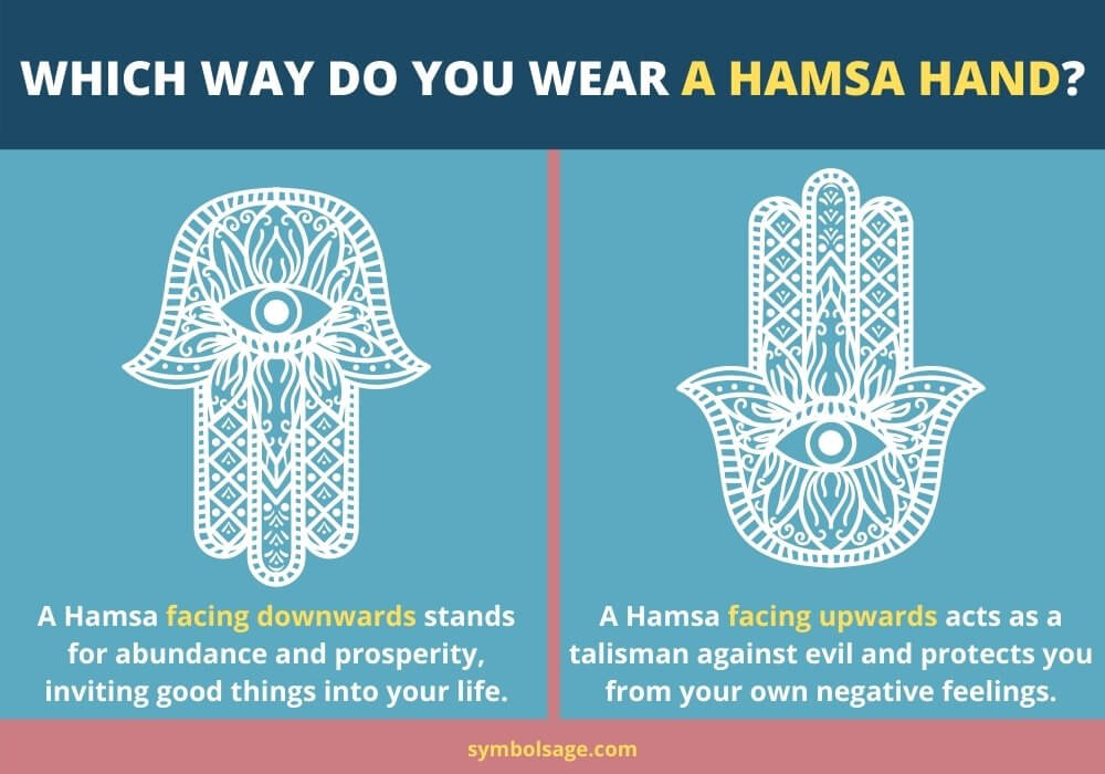 How to wear the hamsa hand