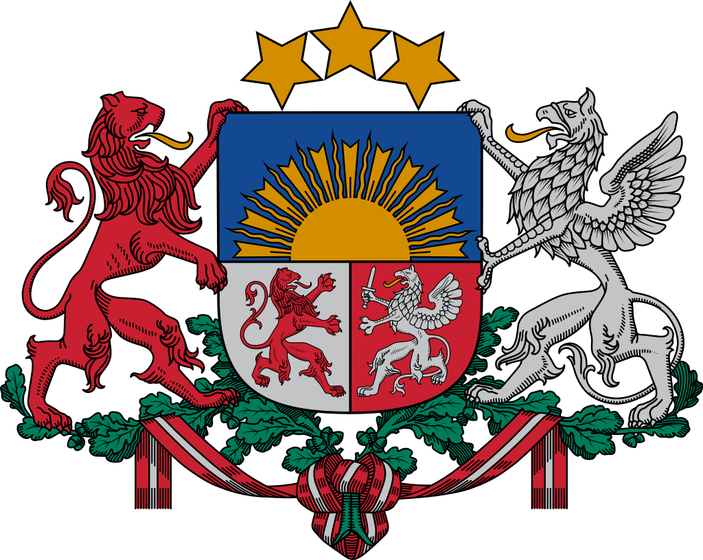 Latvian coat of arms