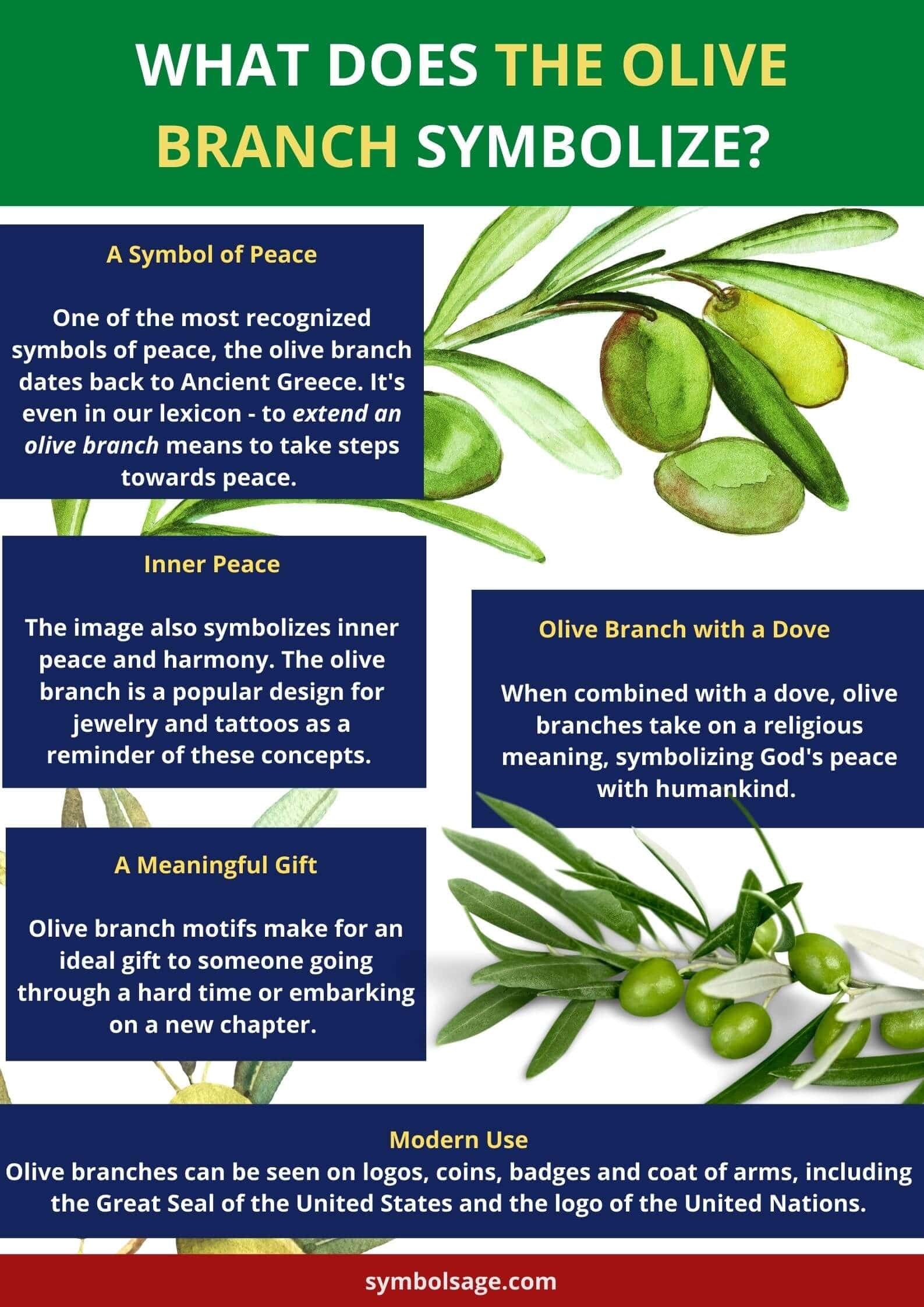 Olive branch origins and meaning