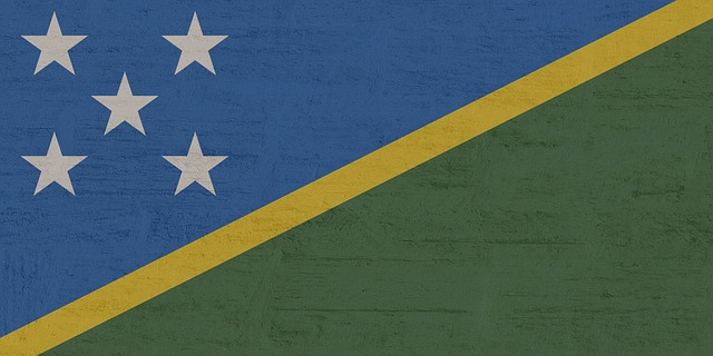 Quincunx flag of Solomon islands