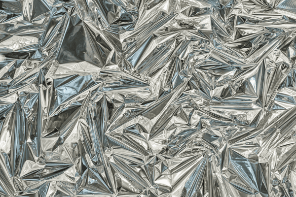 silver tinfoil