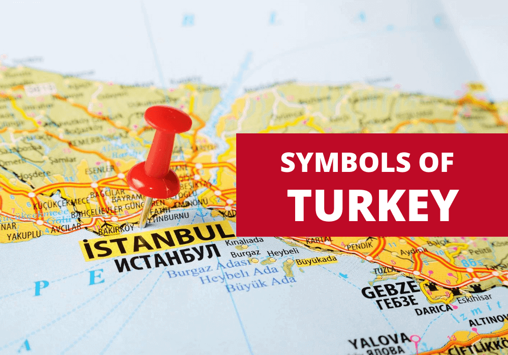 Turkey on map