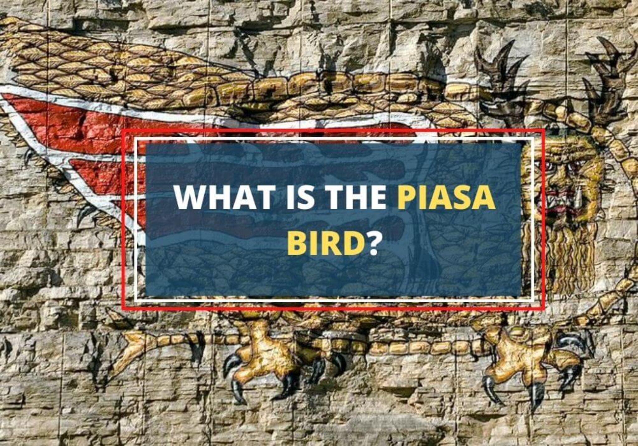Piasa Bird A Journey Through Native American Mythology Symbol Sage