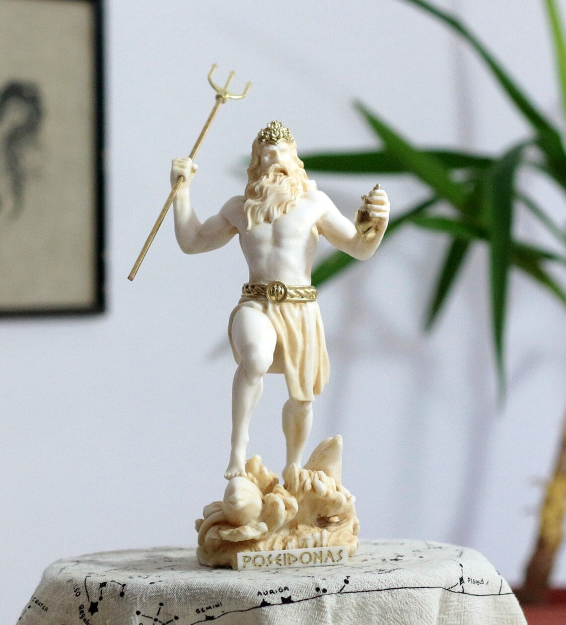 Poseidon Statue Ancient Greek Mythology