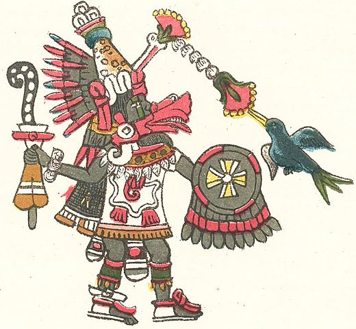 Quetzalcoatl as depicted in the Codex Magliabechiano