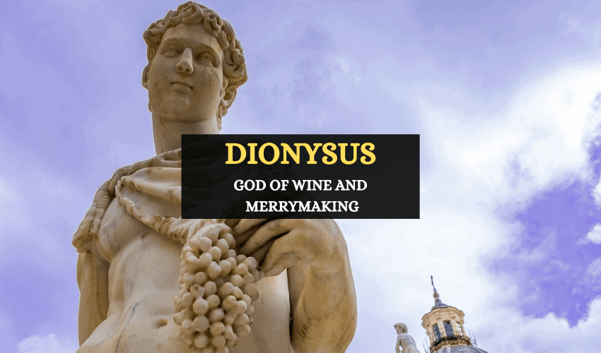 Dionysus Greek god of wine