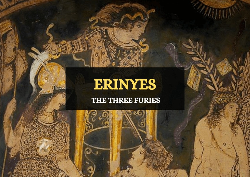 erinyes three Greek furies story