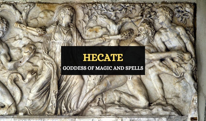Witchcraft,... Greek Goddess Hecate Sculpture Athenian Patroness of Crossroads