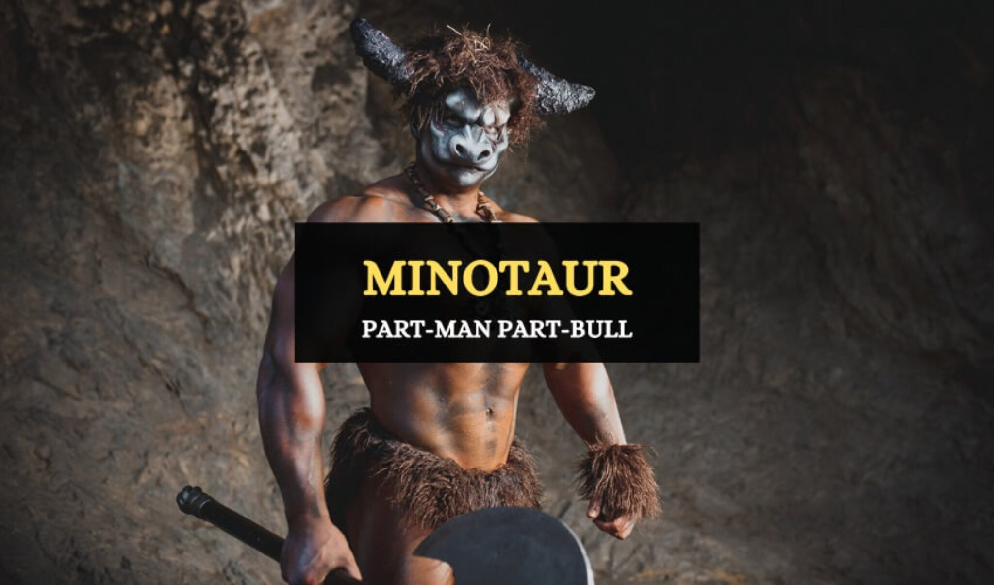 Minotaur The Monster of the Labyrinth in Greek Mythology Symbol Sage