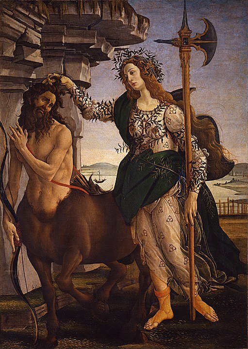 Pallas and the centaur