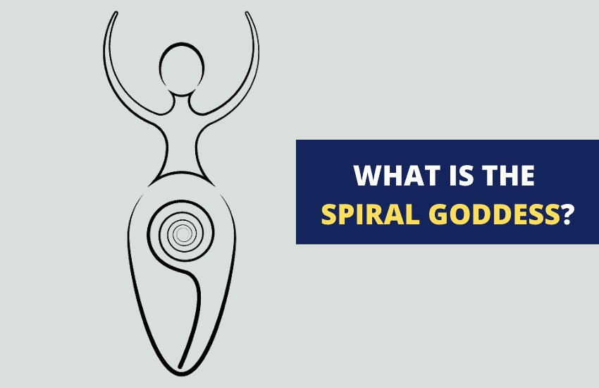 Spiral goddess symbolism