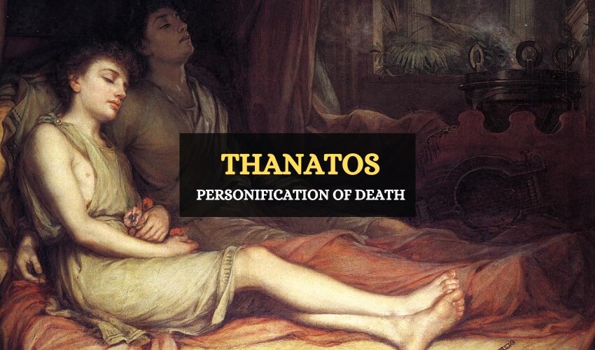 Thanatos personification of death