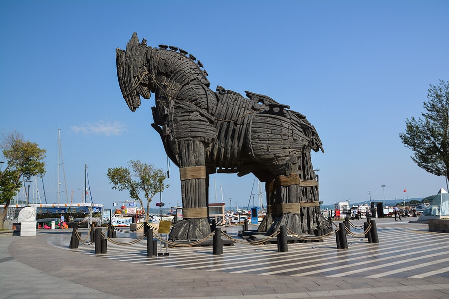 Trojan horse Diomedes