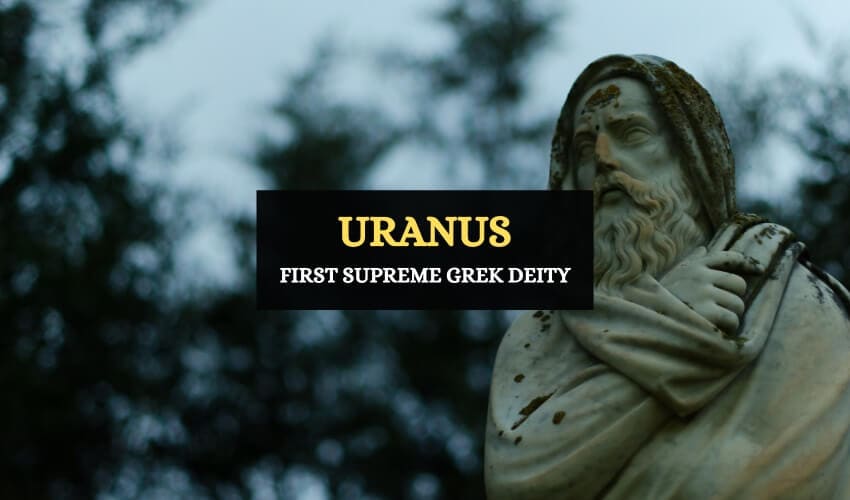 Uranus Greek god of the sky