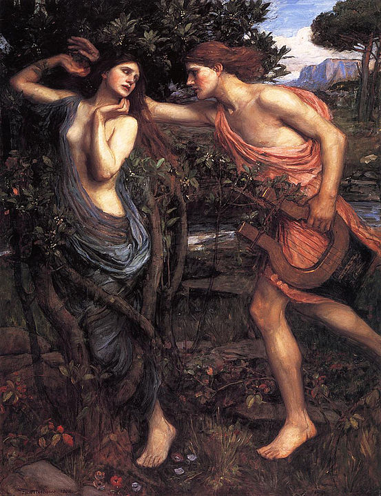 Apollo and Daphne by Waterhouse