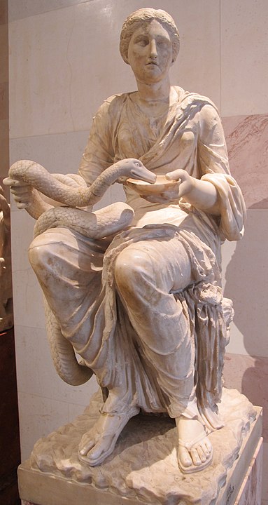 Hygea, Roman copy from a Greek original
