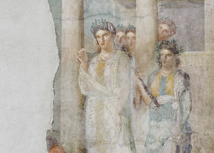Iphigenia as a priestess of Artemis