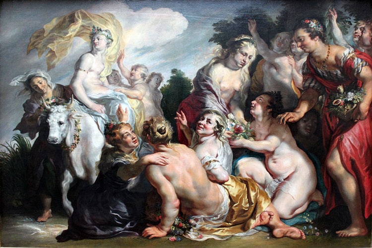 Rape of Eurpoa greek mythology