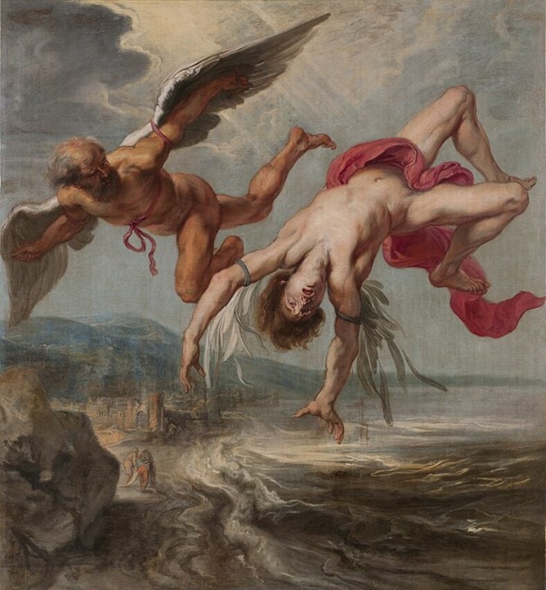 Icarus: The Tale of Hubris and Downfall in Greek Mythology - Symbol Sage