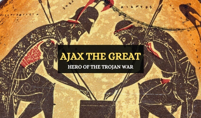 Ajax the great Greek mythology