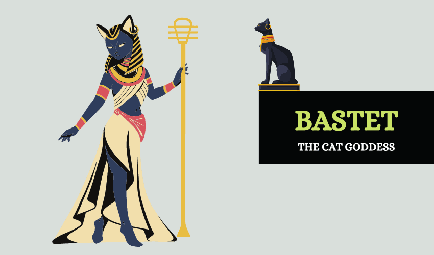 Bastet Egyptian cat goddess