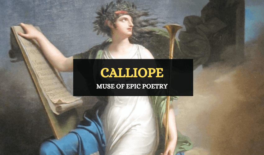 Calliope Muse Of Epic Poetry And Eloquence In Greek Mythology 