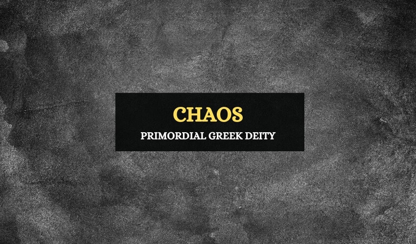 Chaos Greek mythology