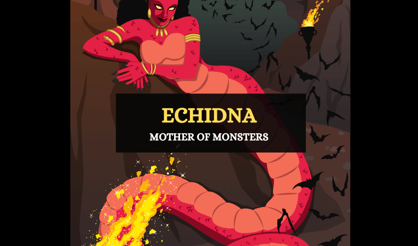 Echidna Greek mother of monsters