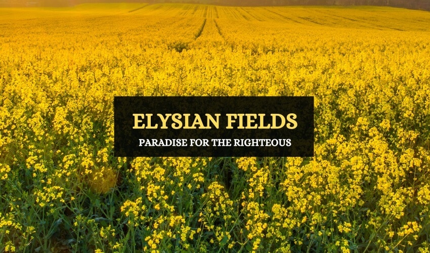 Elysian fields Greek mythology