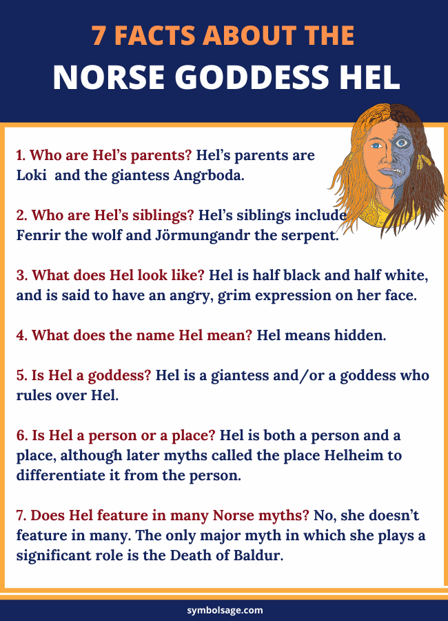 Facts about Hel goddess