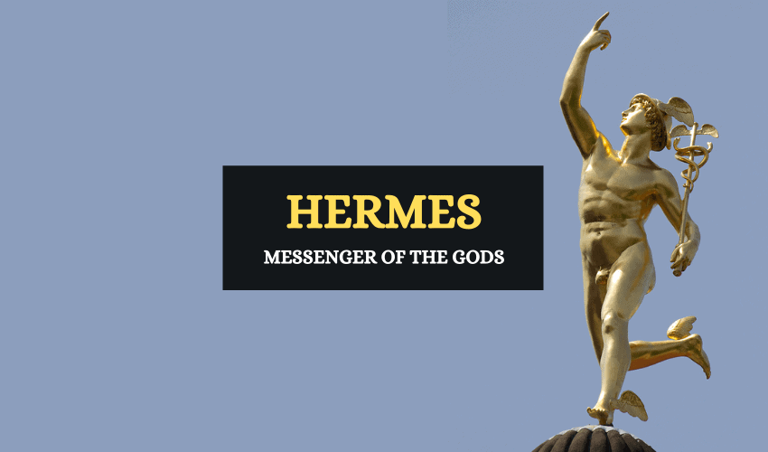 Hermes messenger of gods