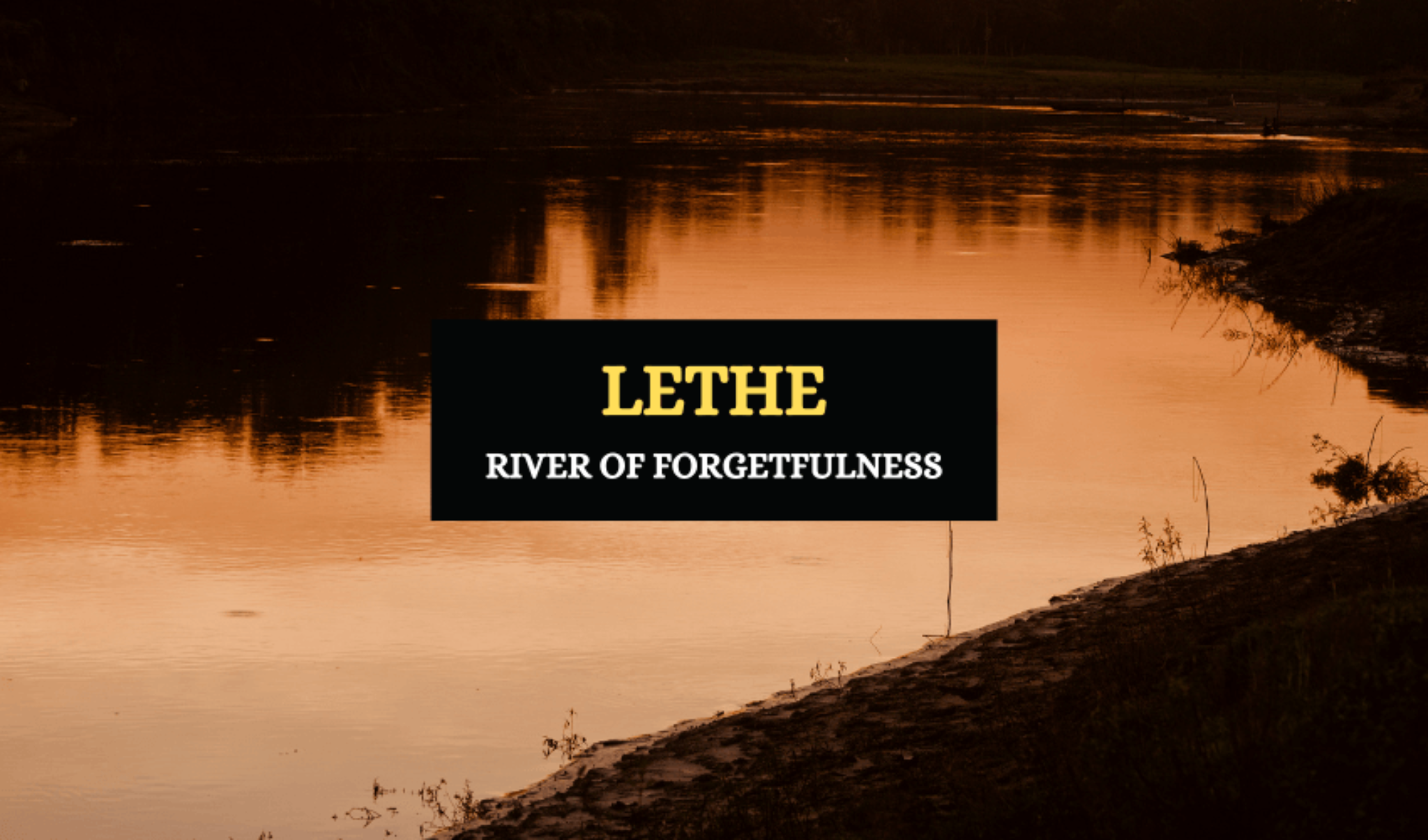 River Lethe by Yara Hossam