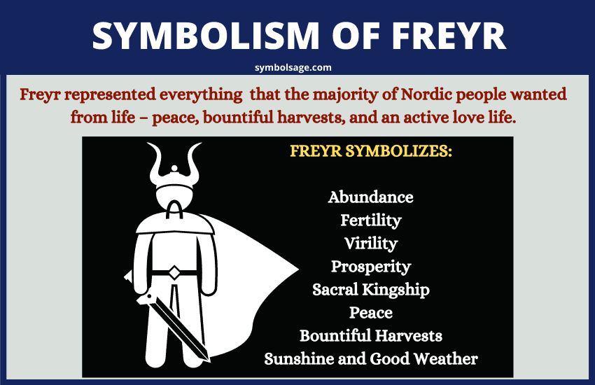 Symbolism of Freyr god