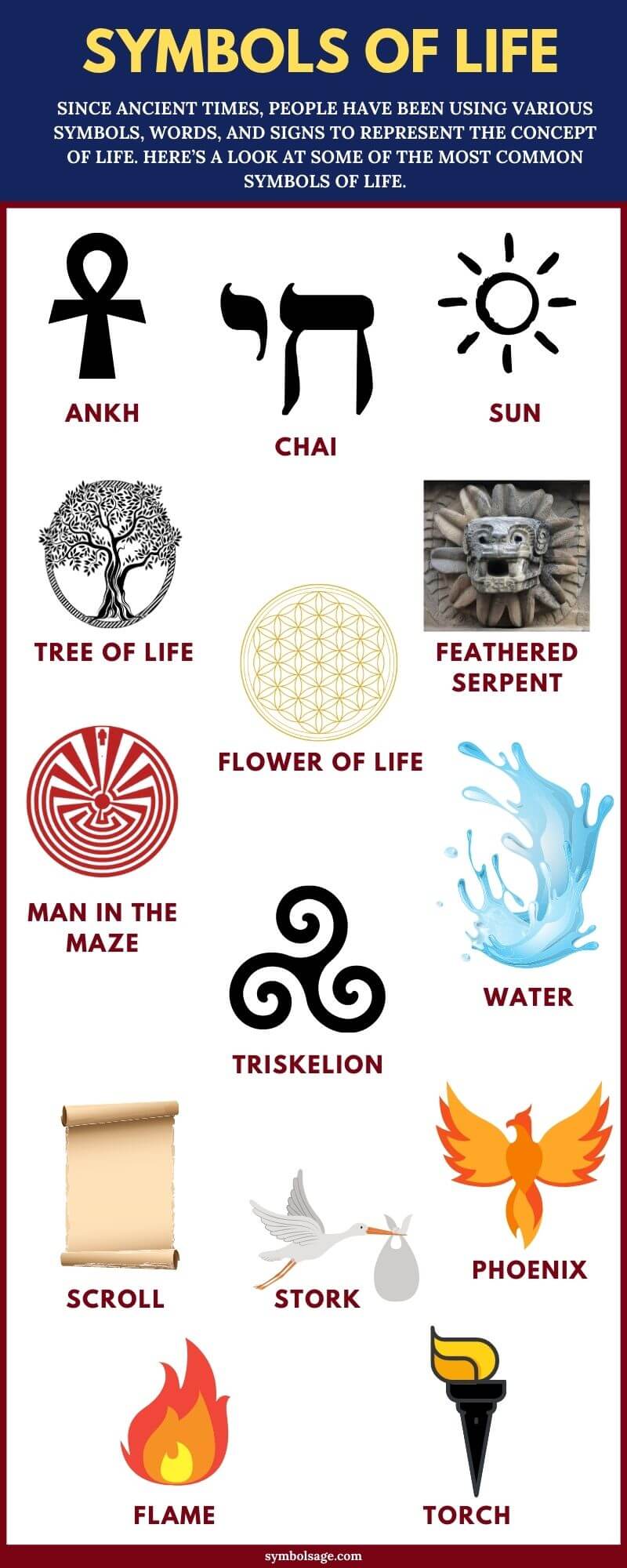 Symbols of Life (And What They Mean) Symbol Sage