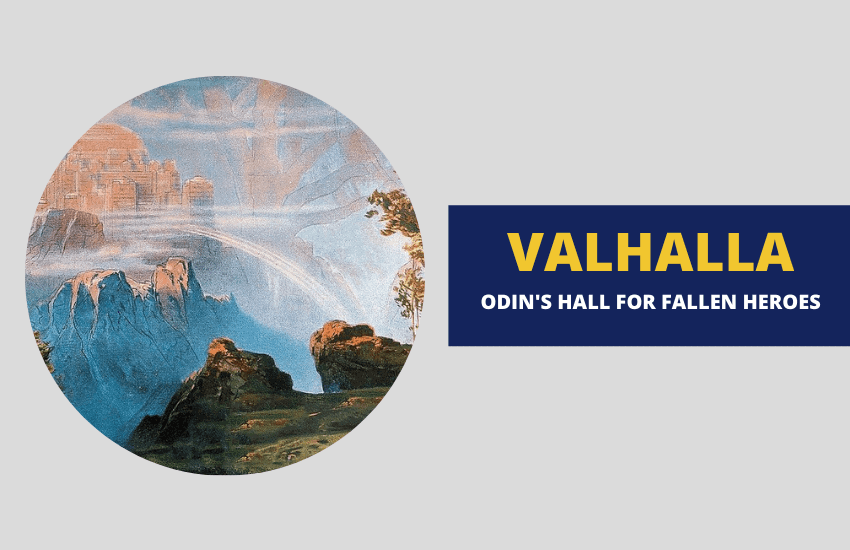 Valhalla Odins hall Norse mythology