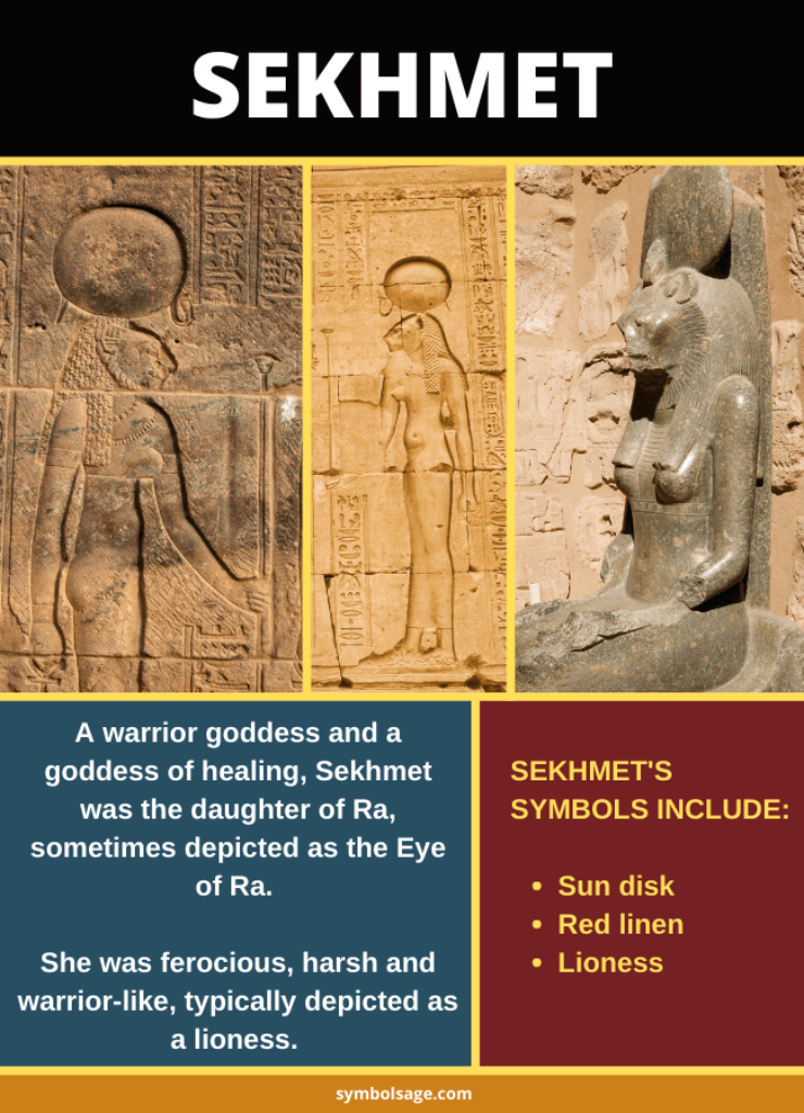Sekhmet The Lioness Goddess Of Ancient Egypt Symbol Sage