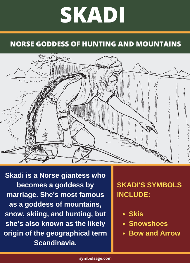 Who is Skadi Norse goddess