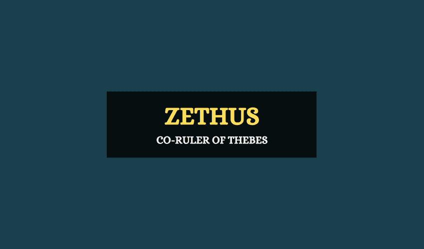 Zethus Greek mythology