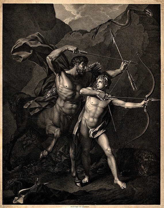Chiron and Achilles